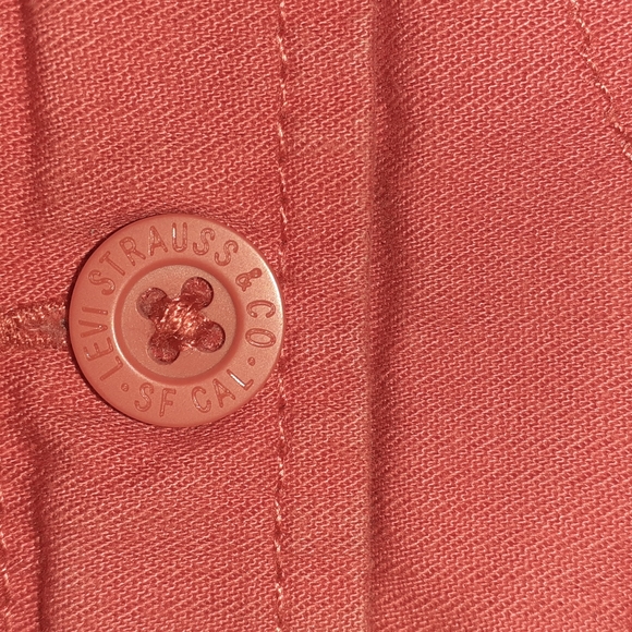 Levi's Woven Cargo Short | 12M | Coral Red - Picture 5 of 6